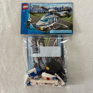 Lego City 7741 Police Helicopter 98% COMPLETE